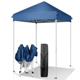 5X5ft Blue, Outdoor Awning, Foldable (Color: Blue)