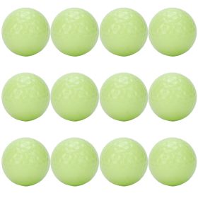 12Pcs Glow Golf Balls Luminous Night Golf Balls Glow in The Dark for Night Sports (Option: as picture)