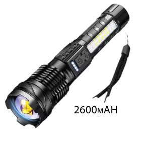 Ultra-bright Multi-function Flashlight - A Must-have For Outdoor Adventures And Rescues, Portable, Durable, And Available In A Variety Of Types (Option: 2600mAH)