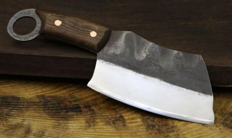 Chinese Kitchen Chopping Cleaver Butcher Knife (Style: B)