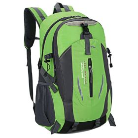 36L Outdoor Backpack Waterproof Daypack Travel Knapsack (Color: green)